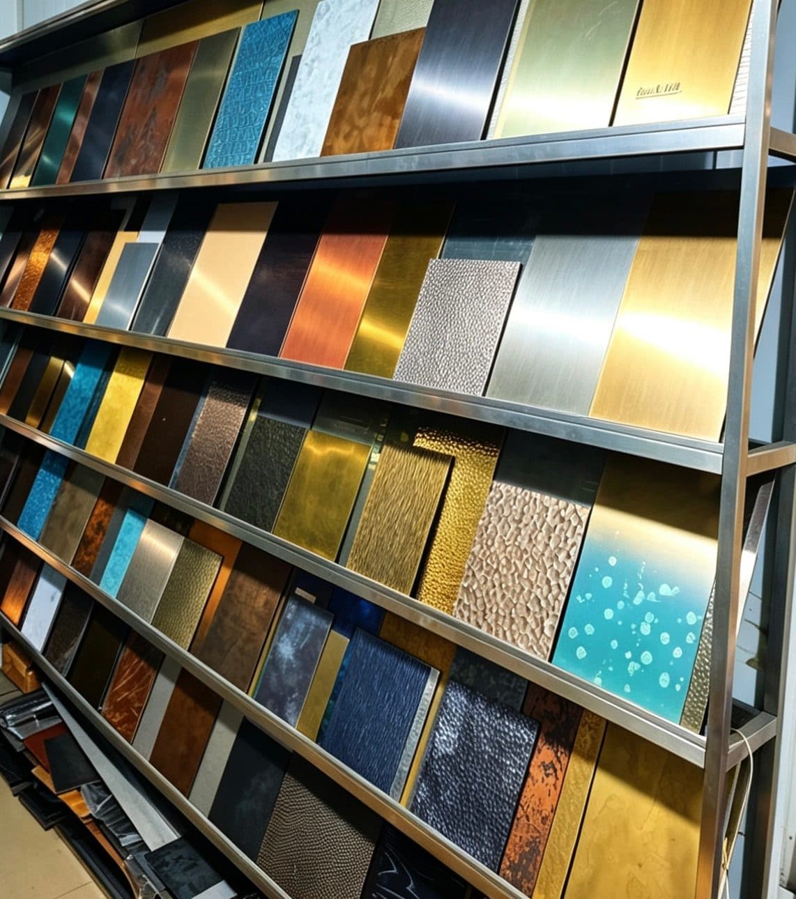 Patina finish stainless steel sheet